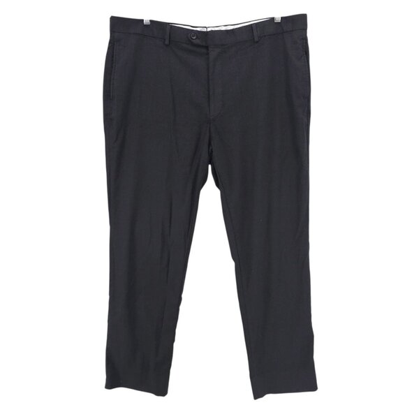BROOKS BROTHERS Reda 1865 Wool Charcoal Gray Dress Pants Traditional Fit 42x34 - Picture 1 of 10